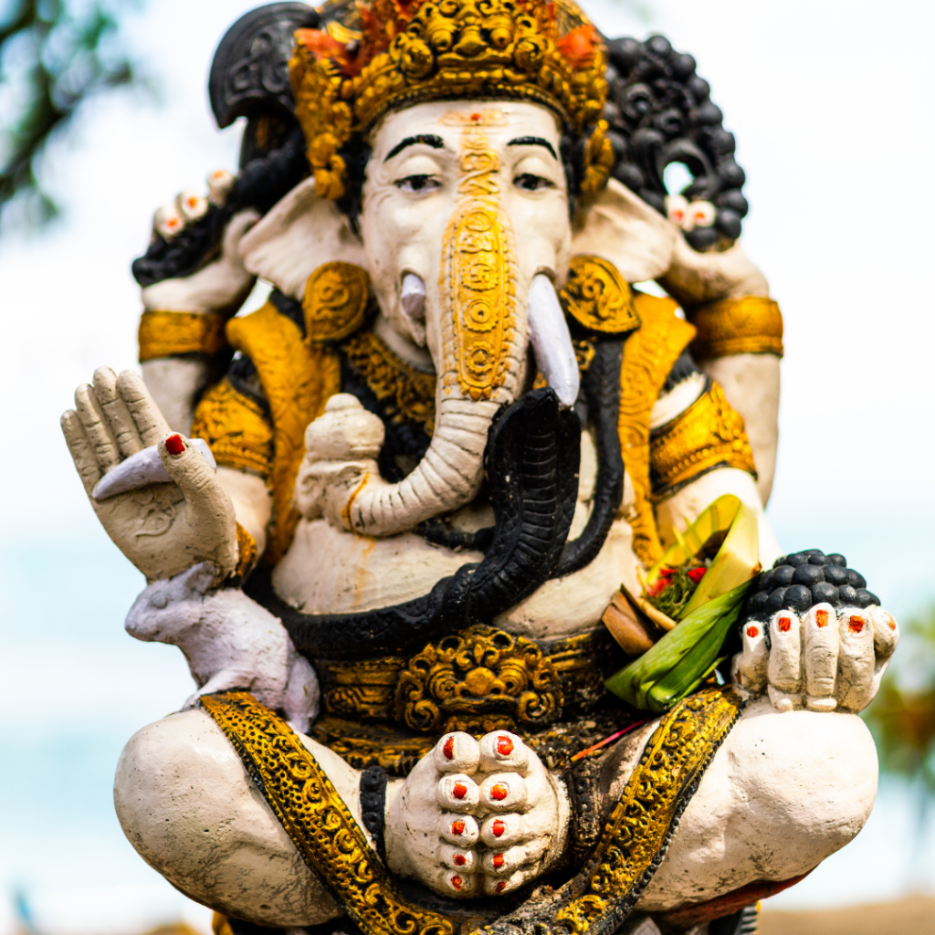 Statue in Kuta beach