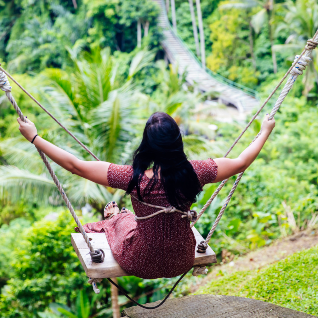 Woman on a Swing 